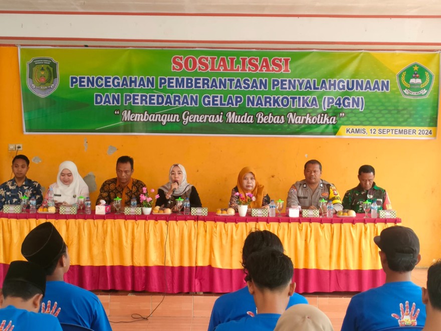 SOSIALISASI PENCEGAHAN PEMBERANTASAN PENYALAHGUNAAN DAN PEREDARAN GELAP NARKOTIKA (P4GN) BAGI GENERASI MUDA